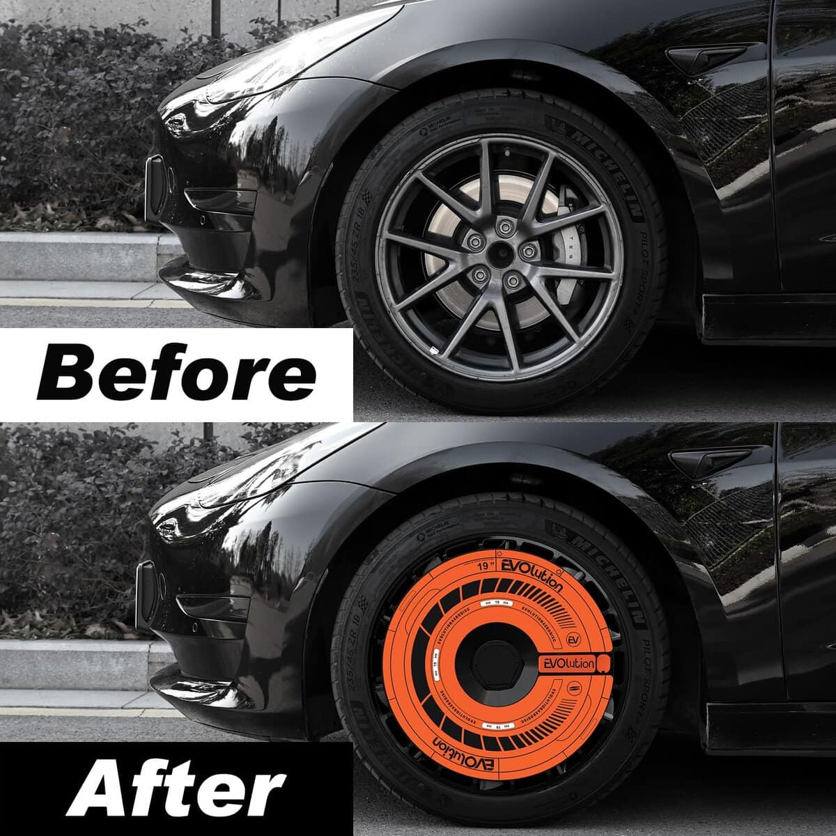 Cubiertas de Rueda SinAlpha de 19 Pulgadas para Tesla Model - Imagen 3