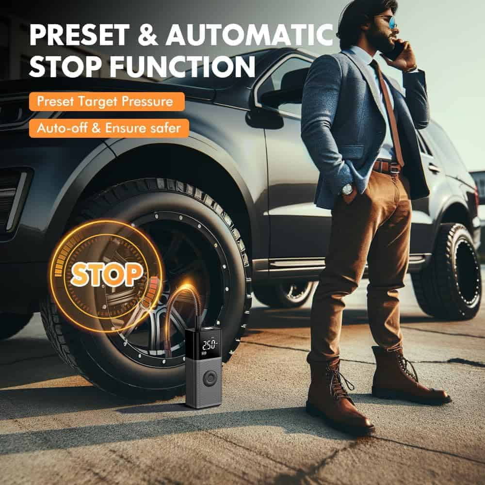 Inflador de neumáticos Compresor de aire -, pelotas - Imagen 3