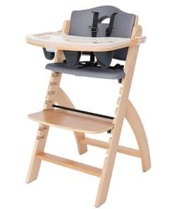 Silla alta de madera Abiie Beyond Junior -Madera natural con