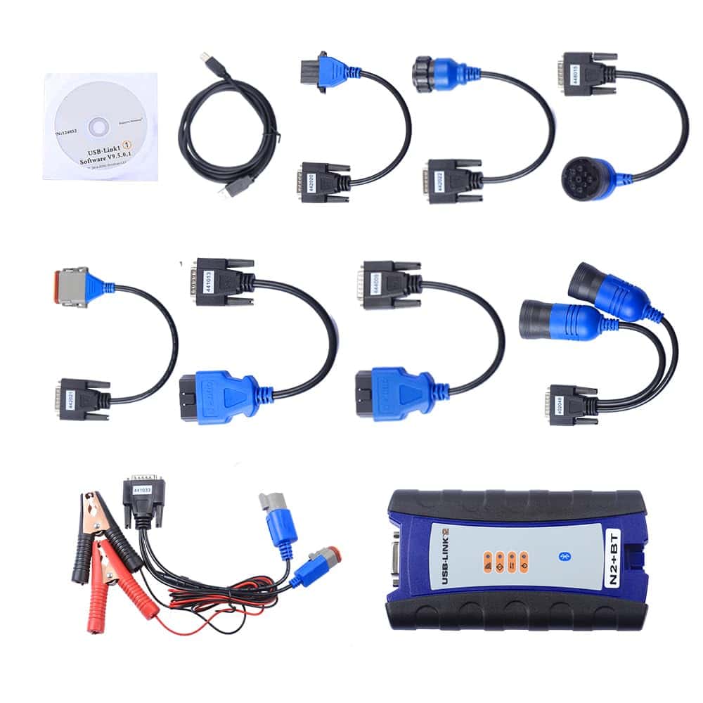 Herramienta de diagnóstico USB-Link Nexiq N2+BT, Escáner de