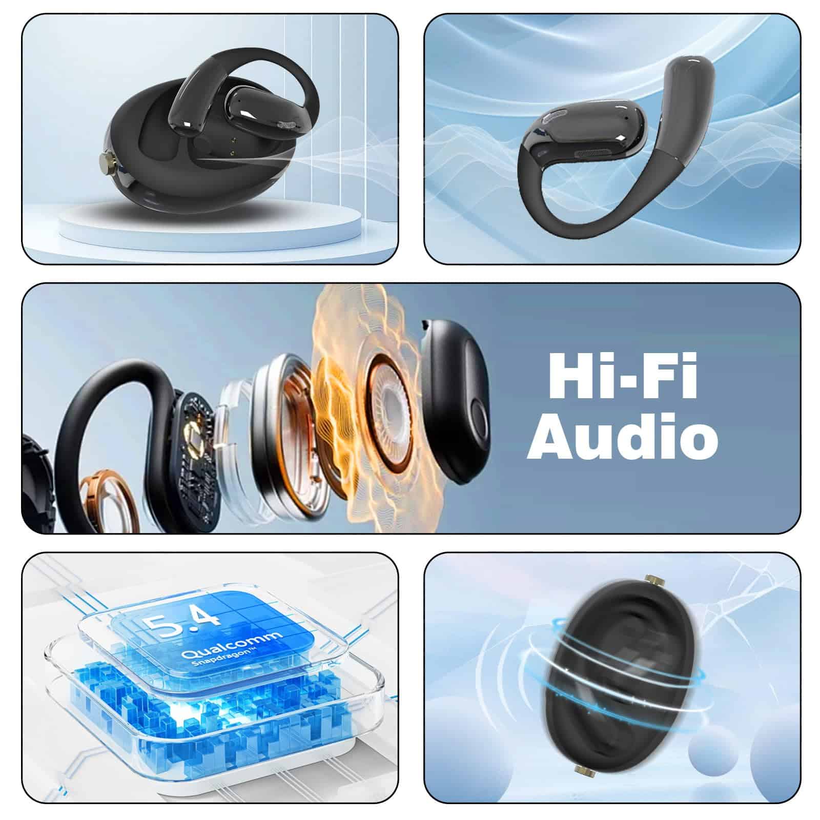 Auriculares de Traducción, Auriculares Inteligentes con - Imagen 8