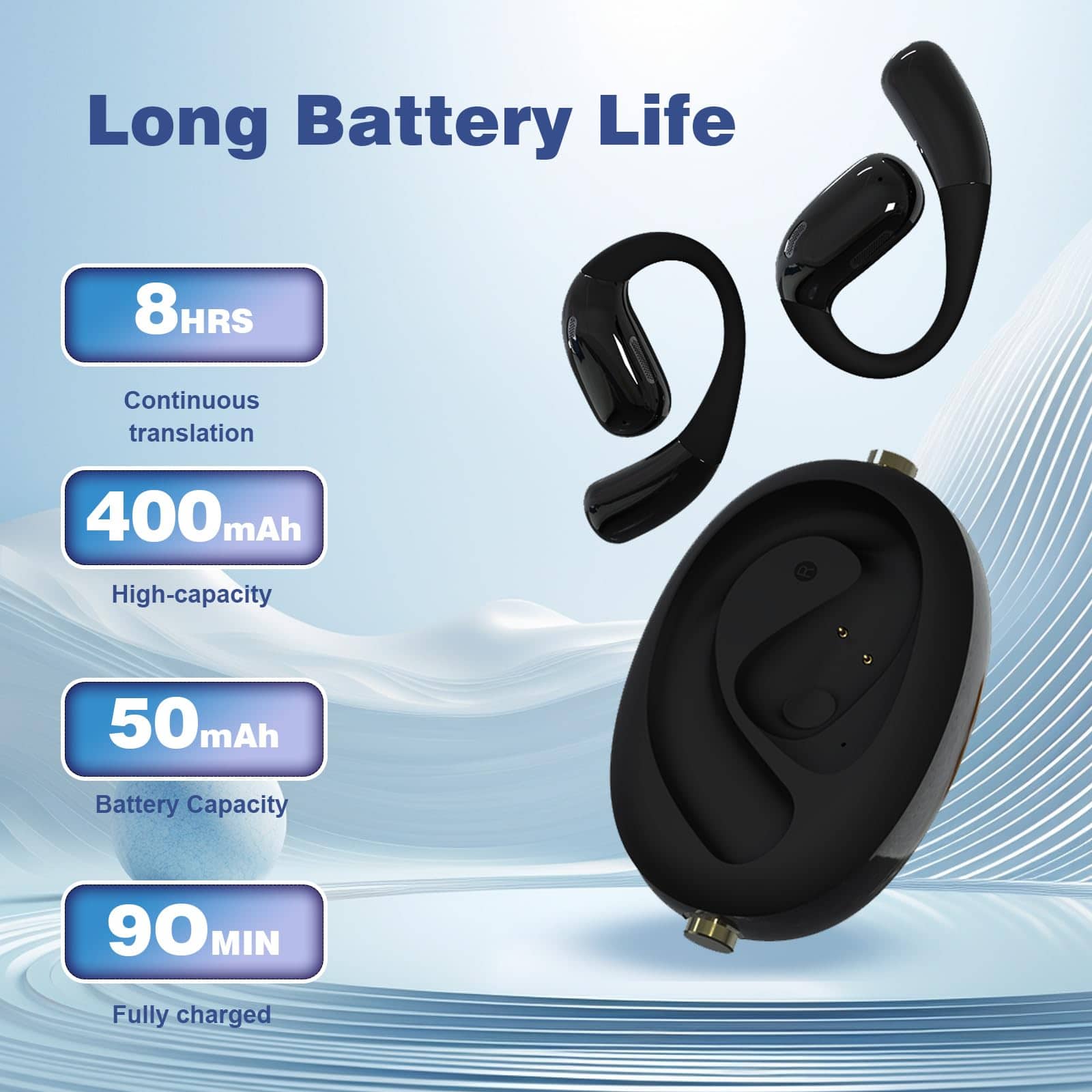 Auriculares de Traducción, Auriculares Inteligentes con - Imagen 6