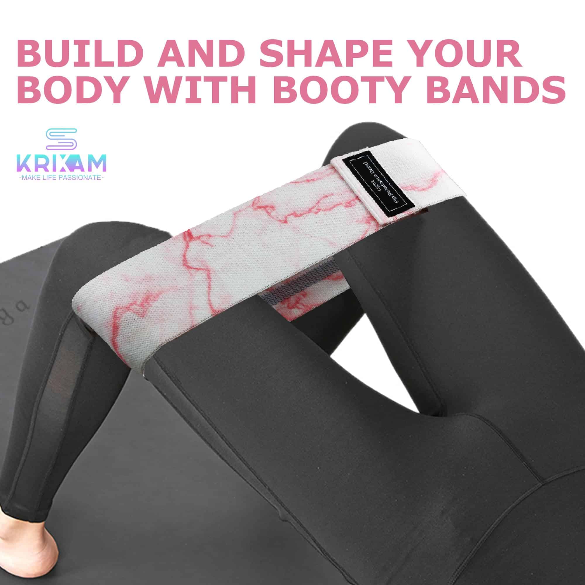 Bandas de cadera KRIXAM, 3 niveles de resistencia, Bandas - Imagen 7