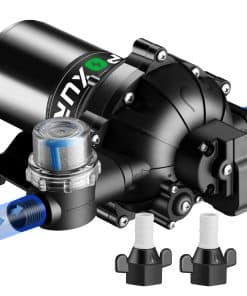 Bomba de agua para RV POXURIO 7GPM, 70 PSI 12V DC,