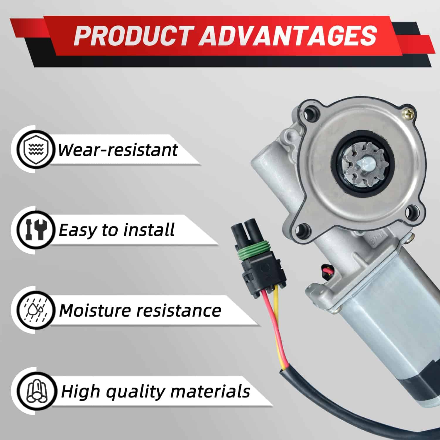 Motor de escalón de entrada para RV 300-1406 compatible con - Imagen 5