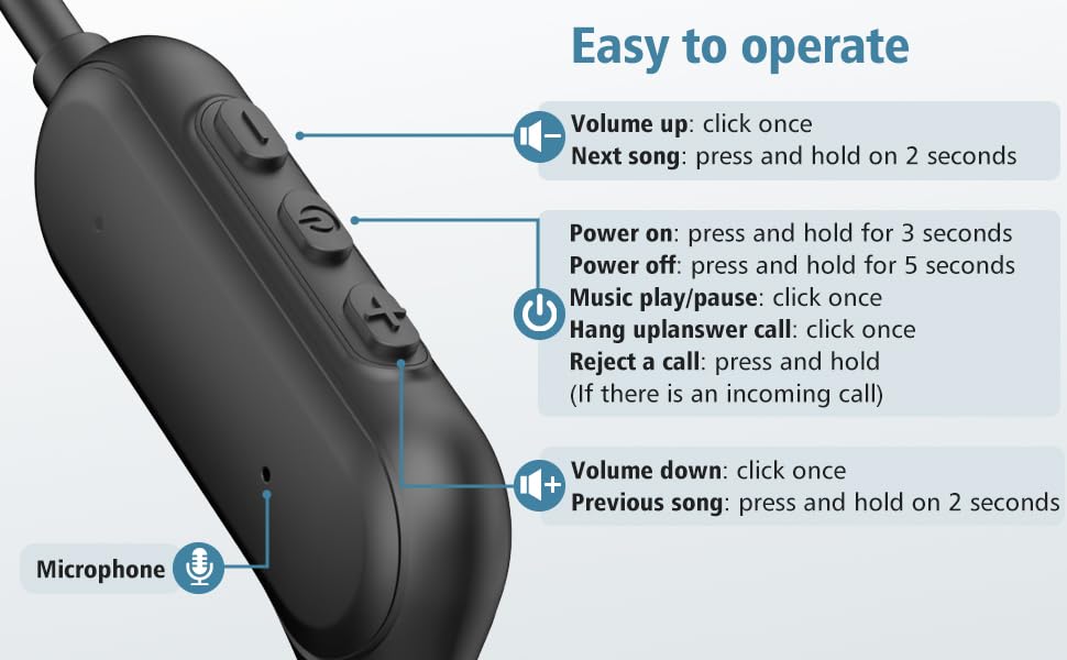 Audífonos inalámbricos de conducción ósea CLEANJOY, - Imagen 9