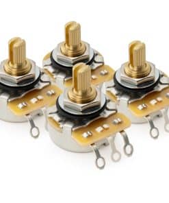 CTS 450G B250K Pots Brass Short Split Shaft 1/4 Inch 10%