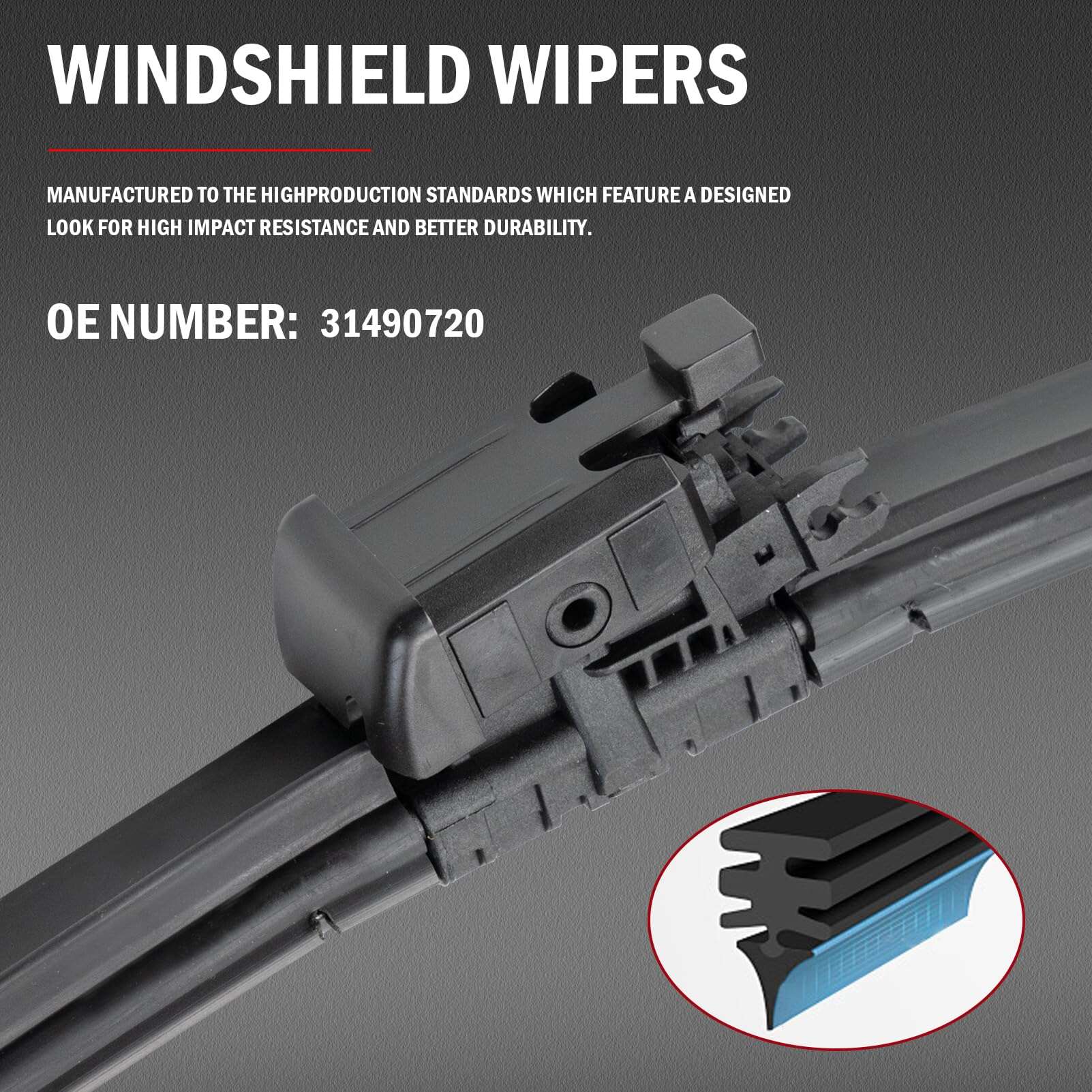 Kit de Cuchillas Limpiaparabrisas para Volvo XC60 - Imagen 4