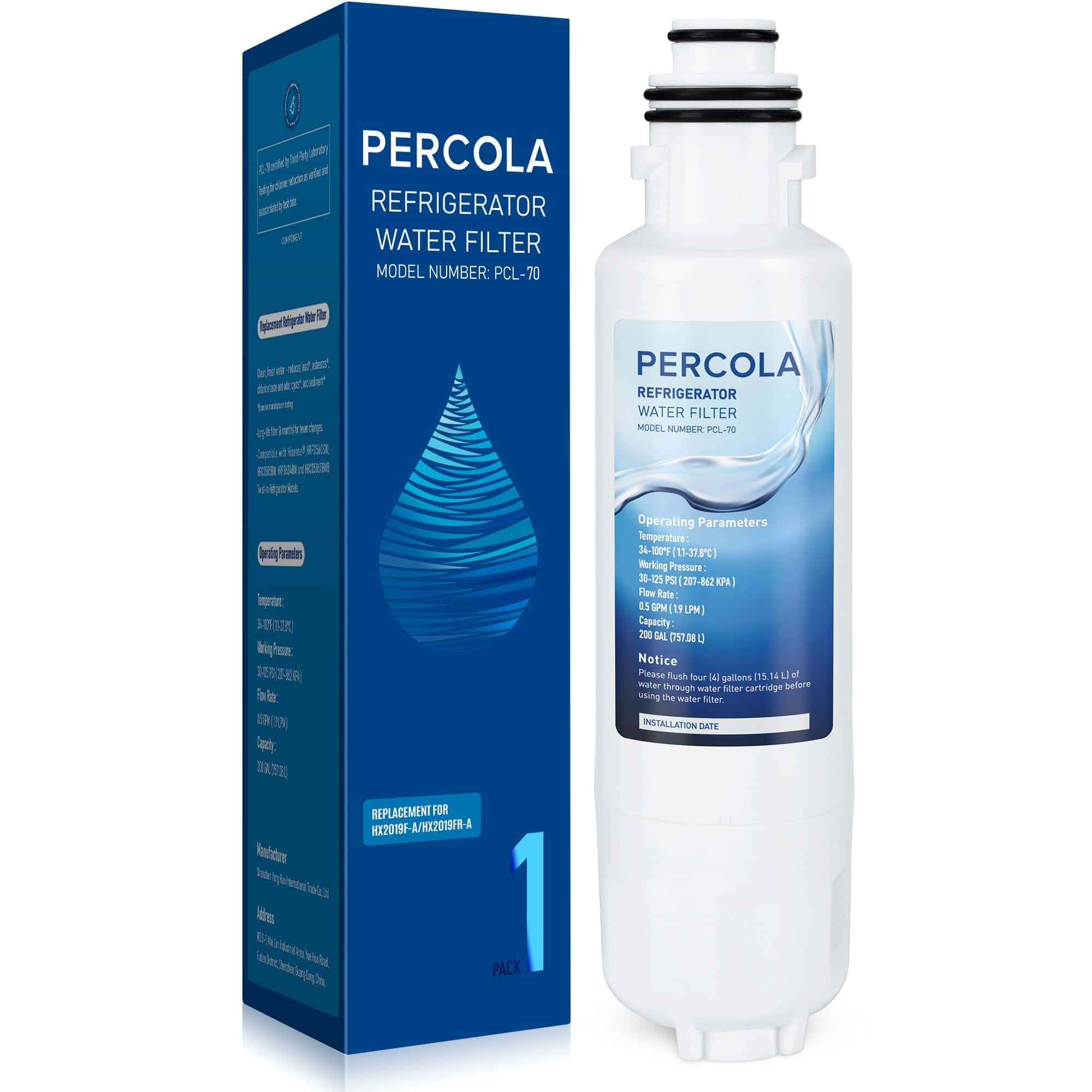 Filtro de Repuesto HX2019F-A/HX2019FR-A, -Blanco