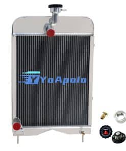 Radiador de aluminio de 3 filas YoApoio para Massey