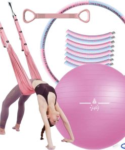 Set de Yoga perlifect 4 en 1. Set de Equipo de Yoga. Balón