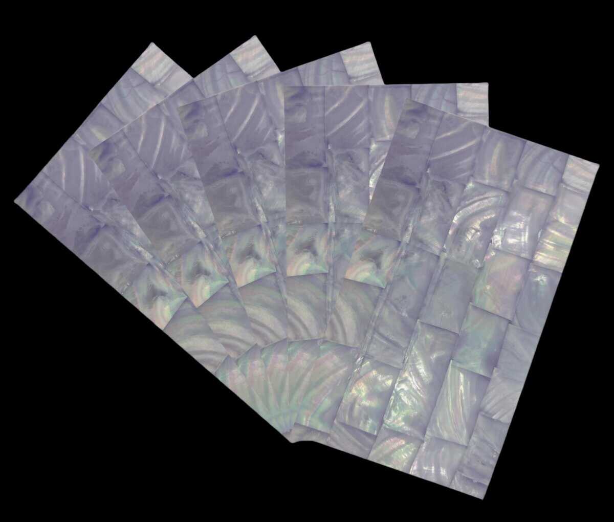 Hojas de Adhesivo de Abulón Natural Gommo para Incrustación - Imagen 3