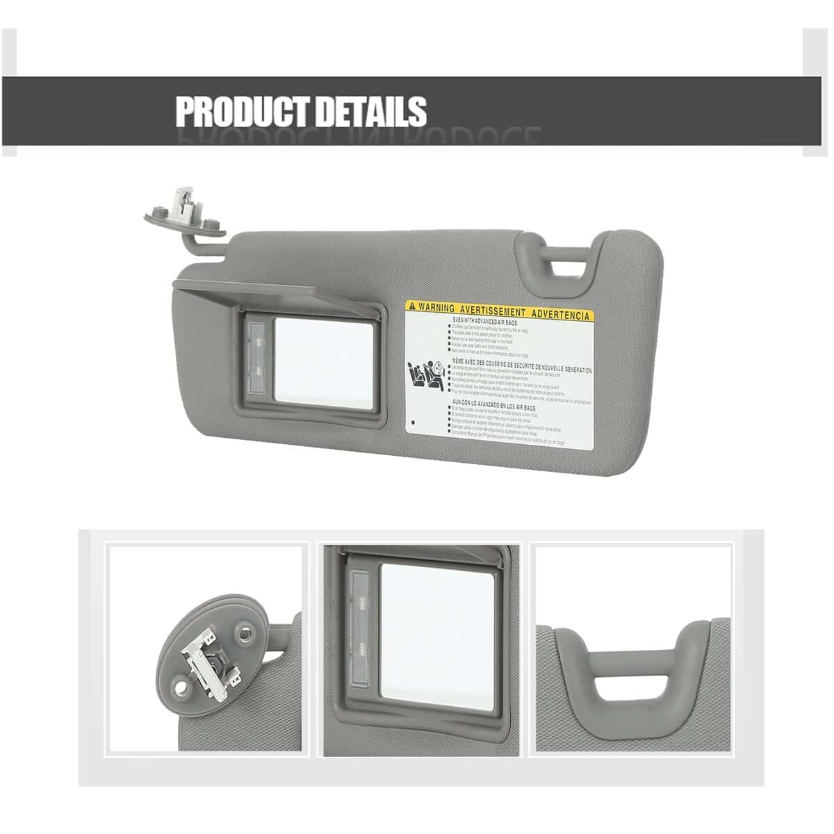 Visera de Sol del Conductor Izquierdo y del Pasajero - Imagen 5