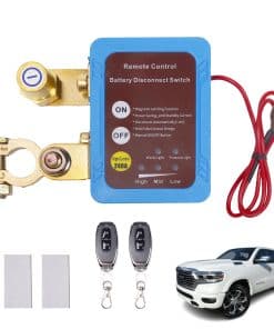 Interruptor de desconexión de batería remota 12V 240A,