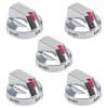 RUHUALIFE 5PCS Perillas de Control del Quemador de