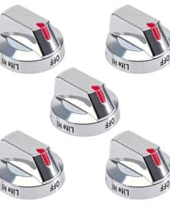 RUHUALIFE 5PCS Perillas de Control del Quemador de