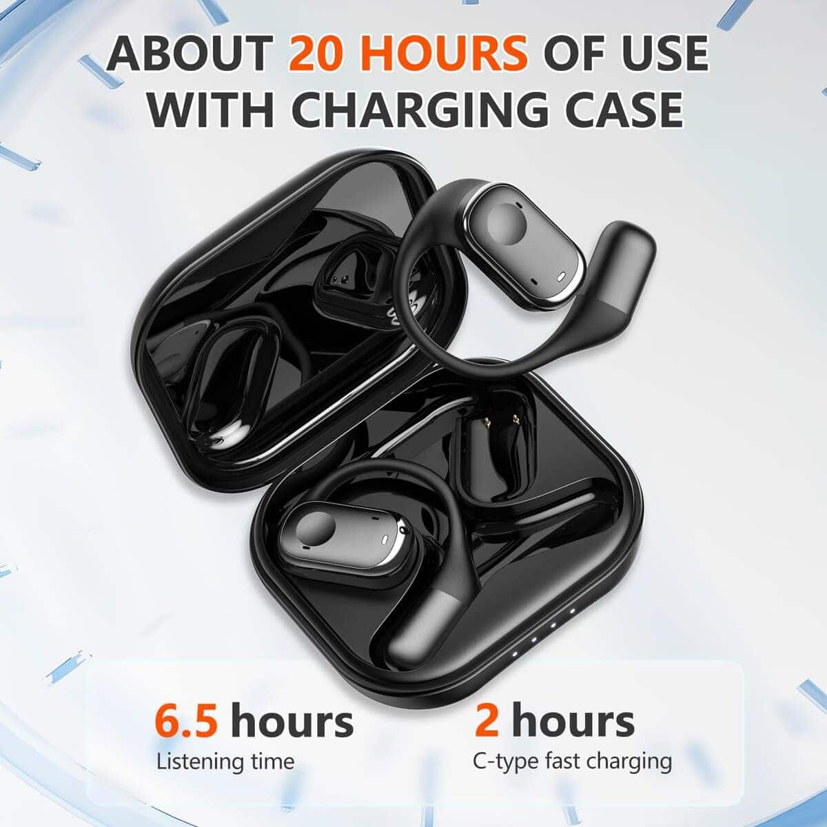 Audífonos de diadema abierta Rosmas, Auriculares - Imagen 8