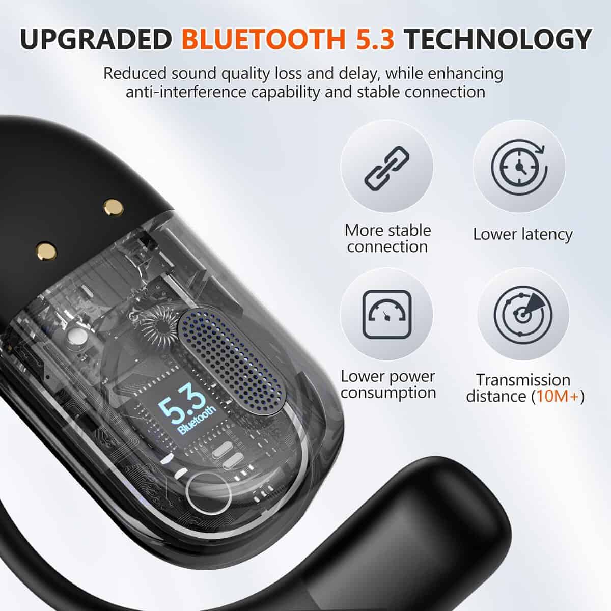 Audífonos de diadema abierta Rosmas, Auriculares - Imagen 7