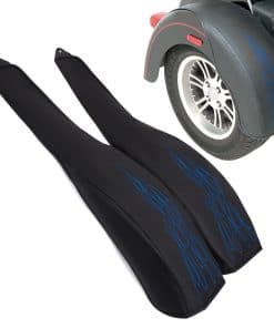 VPZMT Bra de guardabarros trasero de llamas para Harley Tri