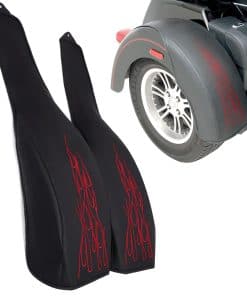 Protector de guardabarros trasero de tres ruedas VPZMT