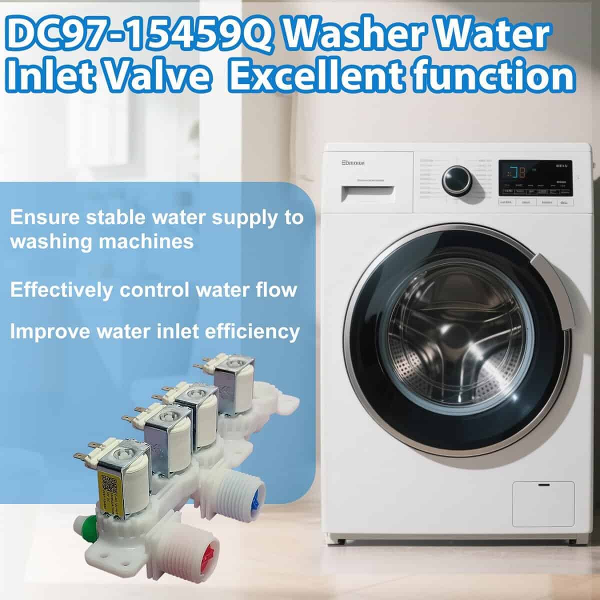 Válvula de Entrada de Agua para Lavadora -s Samsung - Imagen 5