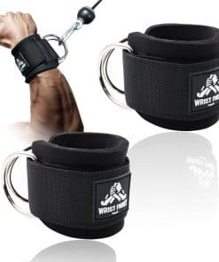 Puños de Muñeca con Doble Anillo D - Soporte Seguro y