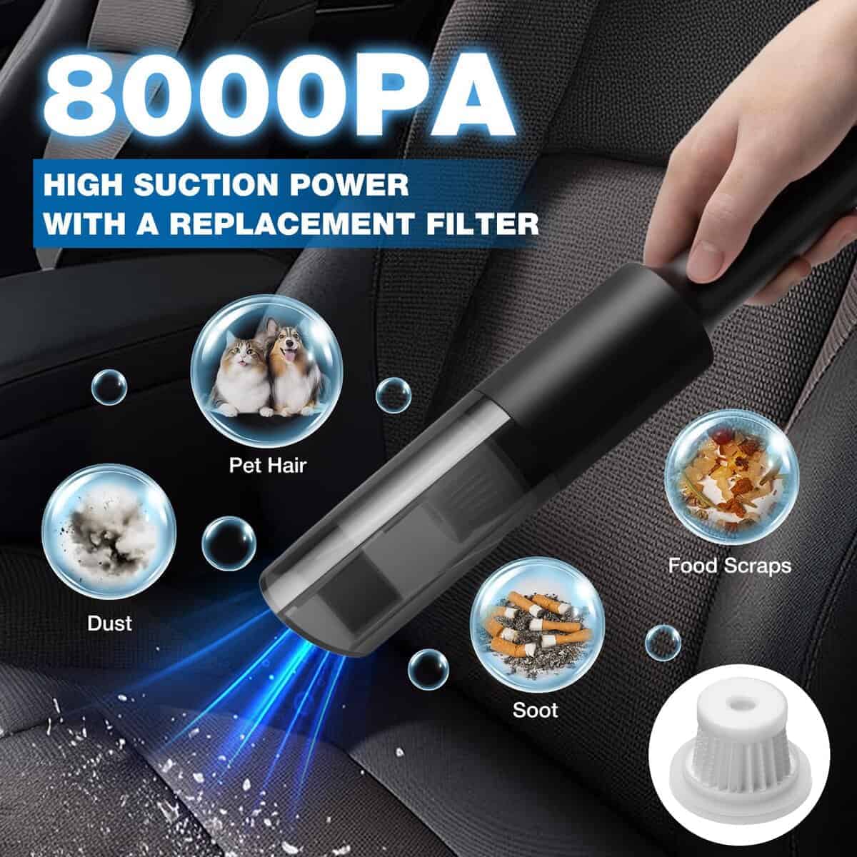 Kit de limpieza para automóvil SHALL 19Pcs para interiores - Imagen 3