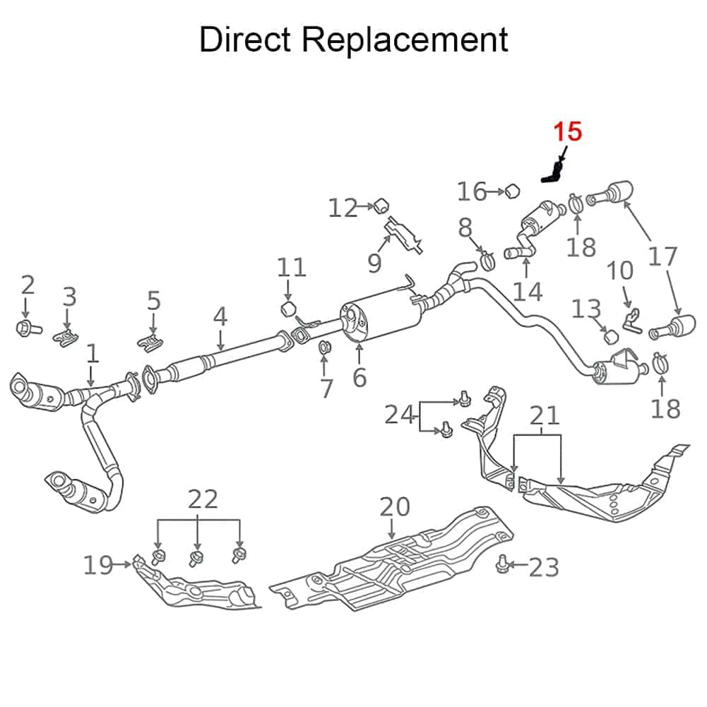 Soporte de Escape, Ensamble de Soporte de Silenciador - Imagen 4