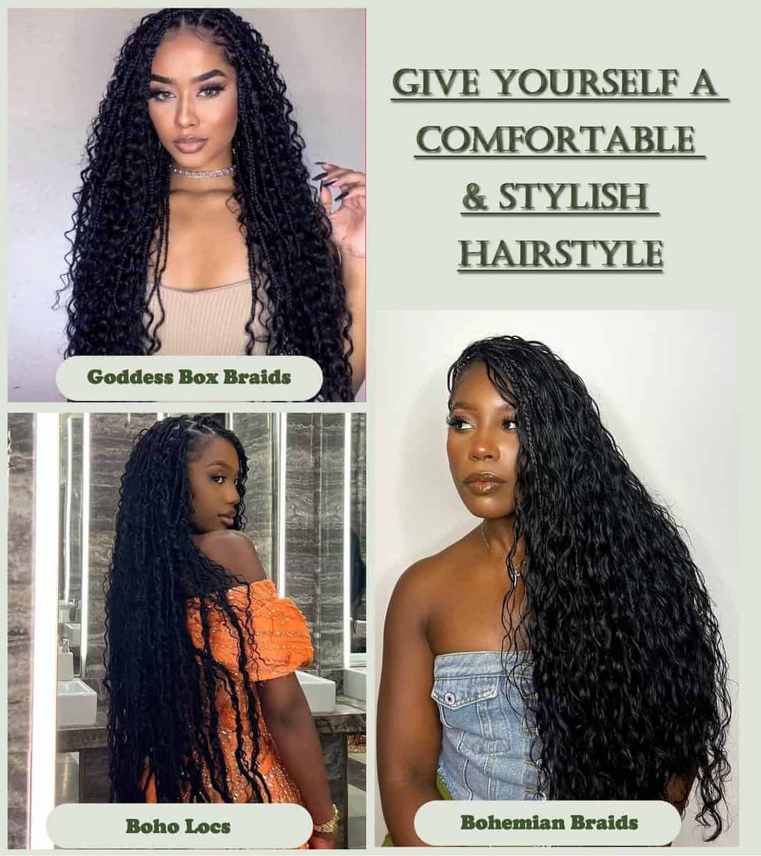 Cabello Humano Rizado Profundo en Bulk para Trenzar - Imagen 6