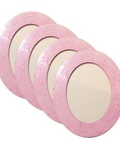 Espejo de Mesa Oval Decorativo Mosaico Concepts, Espejo de