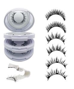 Enjuvie Pestañas Magnéticas con Aplicador, Pestañas