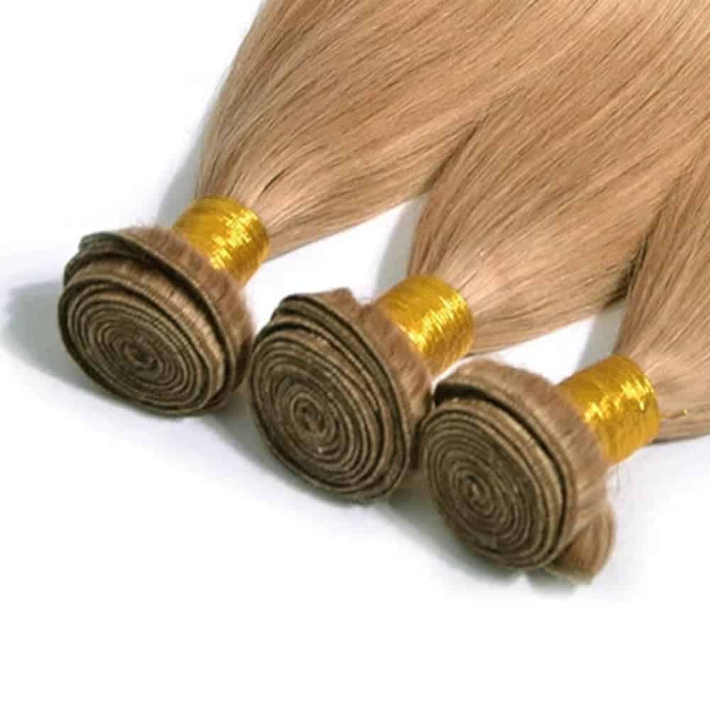 #27 Mechones de Cabello Humano Liso 18 20 22 Pulgadas 3 - Imagen 5