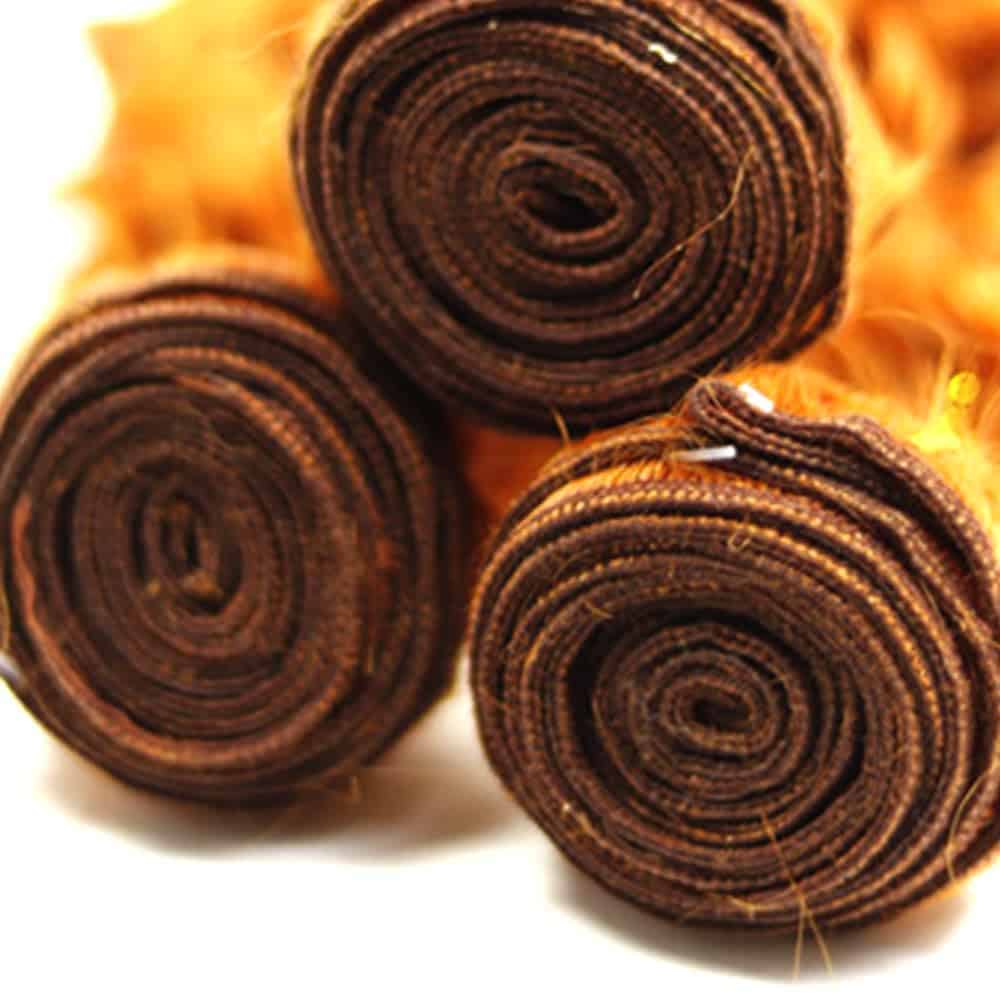 #350 Mechones de Cabello Humano Onda de Agua 18 20 22 - Imagen 5