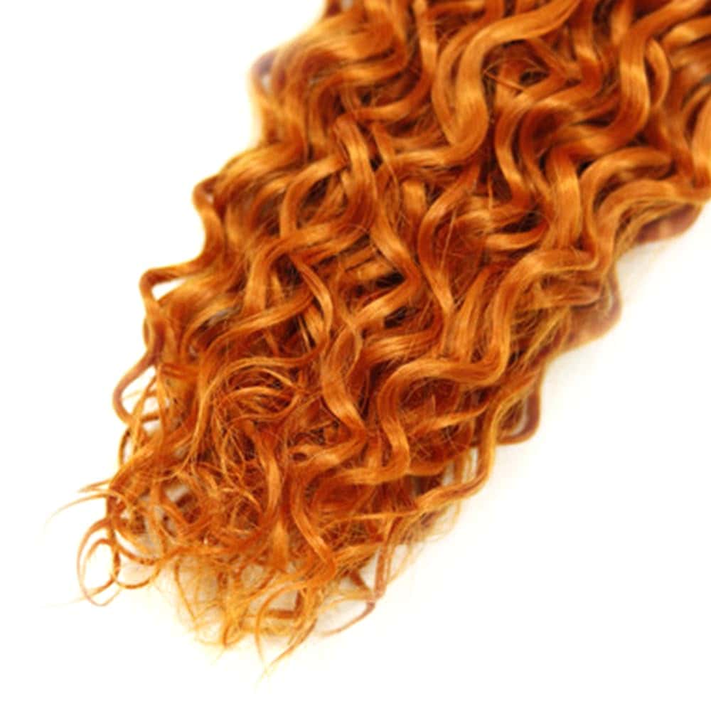 #350 Mechones de Cabello Humano Onda de Agua 18 20 22 - Imagen 7