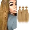 #27 Paquetes de Cabello Humano Yaki Straight 18 20 22