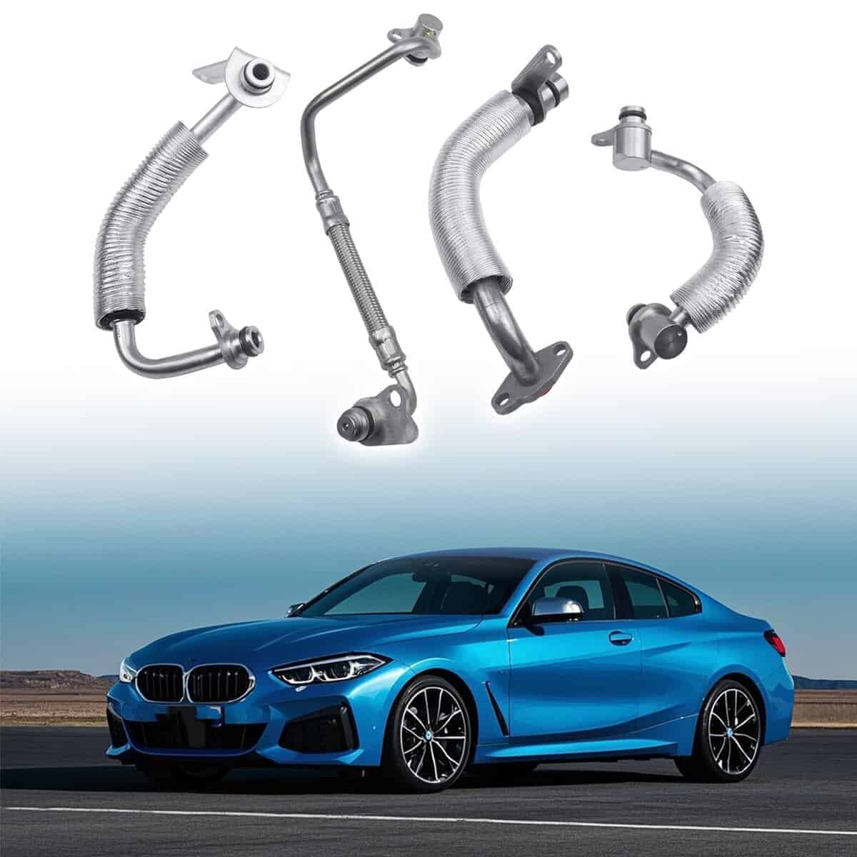 Kit de Línea de Refrigerante del Turbo Reemplazo para - Imagen 3