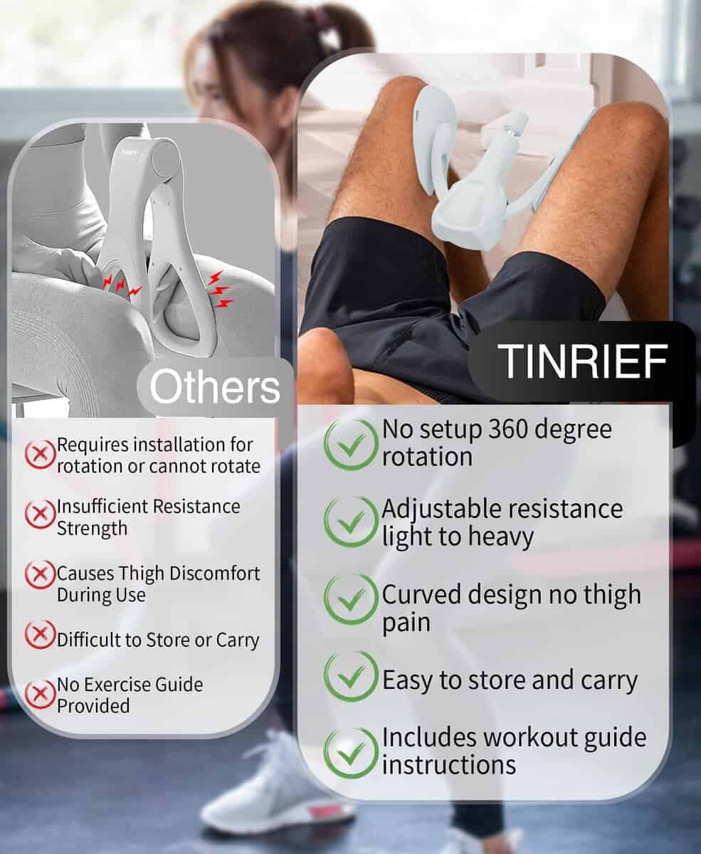 Entrenador de Muslos y Caderas, Ejercitador de Kegel para - Imagen 4