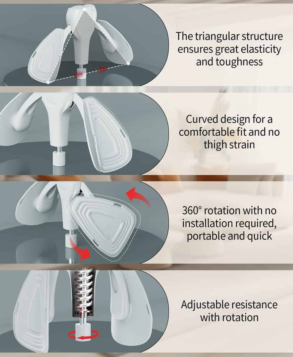 Entrenador de Muslos y Caderas, Ejercitador de Kegel para - Imagen 3