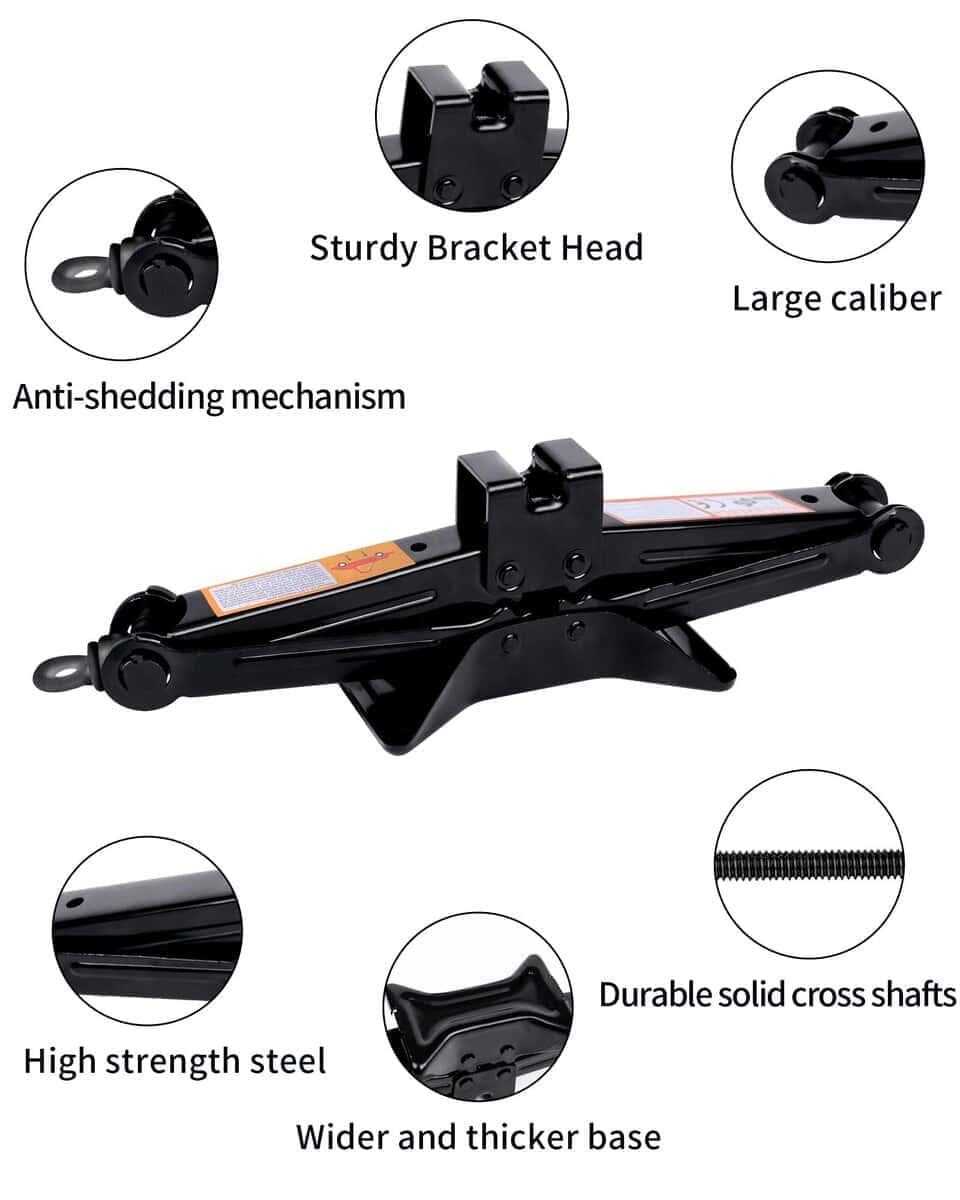 Gato de Tijera de 1.5 toneladas en el Kit de Emergencia - Imagen 3