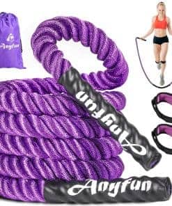Cuerda de Saltar Ponderada ANYFUN para Mujeres Adultas