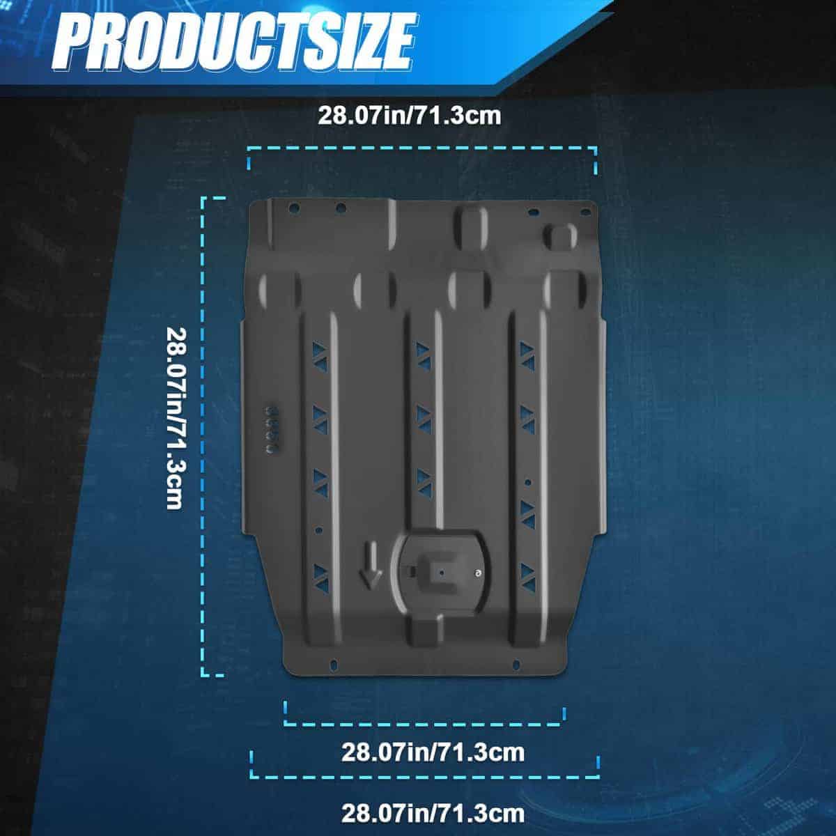 Placa de Protección de Transmisión Compatible con Ford F150 - Imagen 6