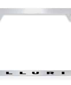 Marco de placa de matrícula Kia Telluride de metal cromado