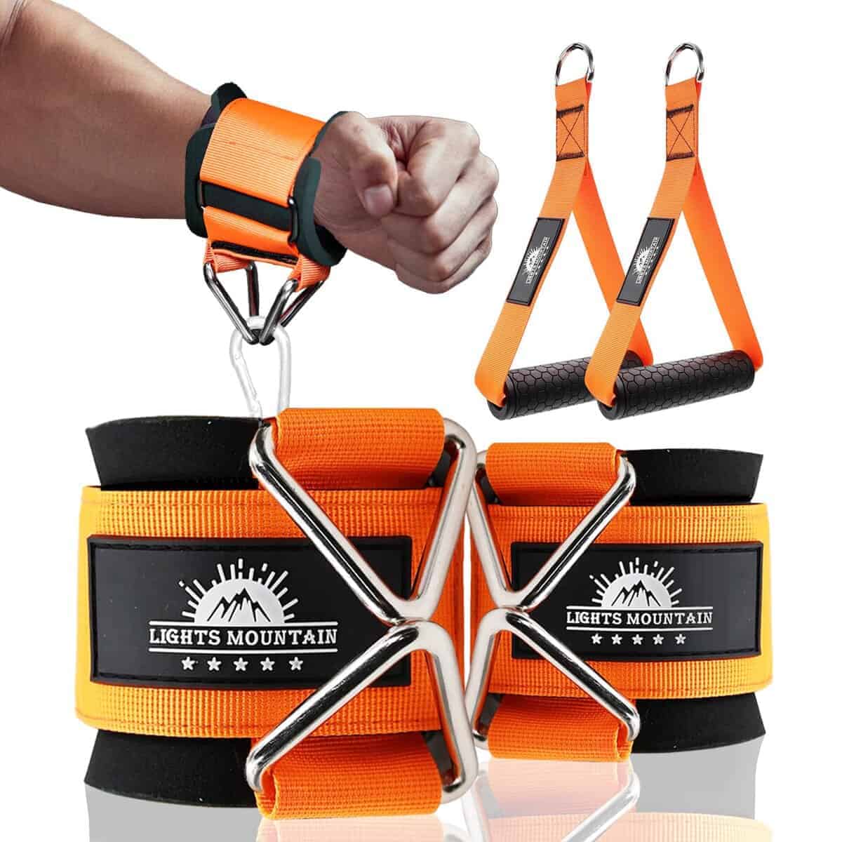 Conjunto de Mangos de Gimnasio y Puños de Muñeca Lights