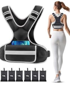 Chaleco con peso ajustable para mujer 4-10lb / 12-18lb /