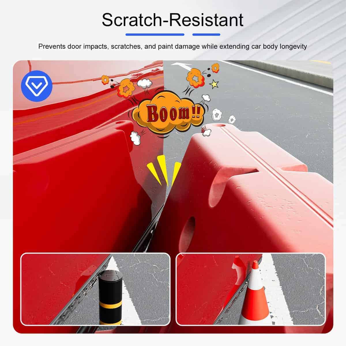 CZmenghe Molding Trim de Puerta Compatible con Chevy - Imagen 5