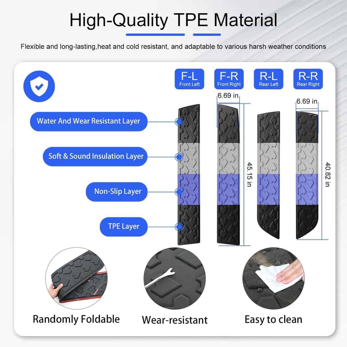 CZmenghe Molding Trim de Puerta Compatible con Chevy - Imagen 6