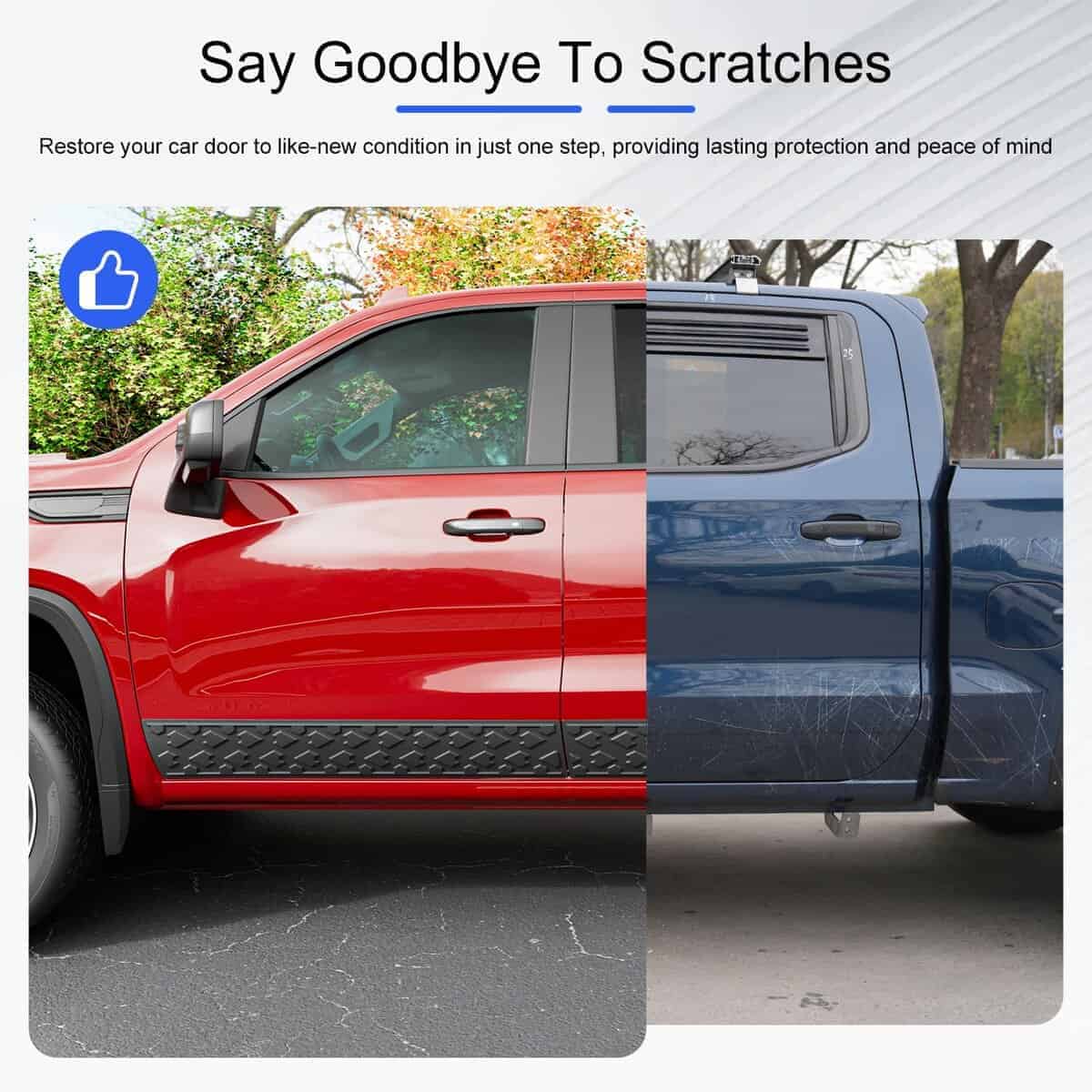 CZmenghe Molding Trim de Puerta Compatible con Chevy - Imagen 4