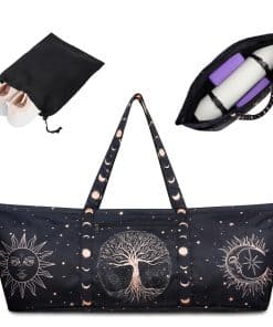Bolso grande para esterilla de yoga con compartimiento para