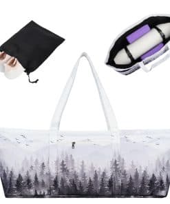 Bolso Grande para Tapete de Yoga con Compartimento para