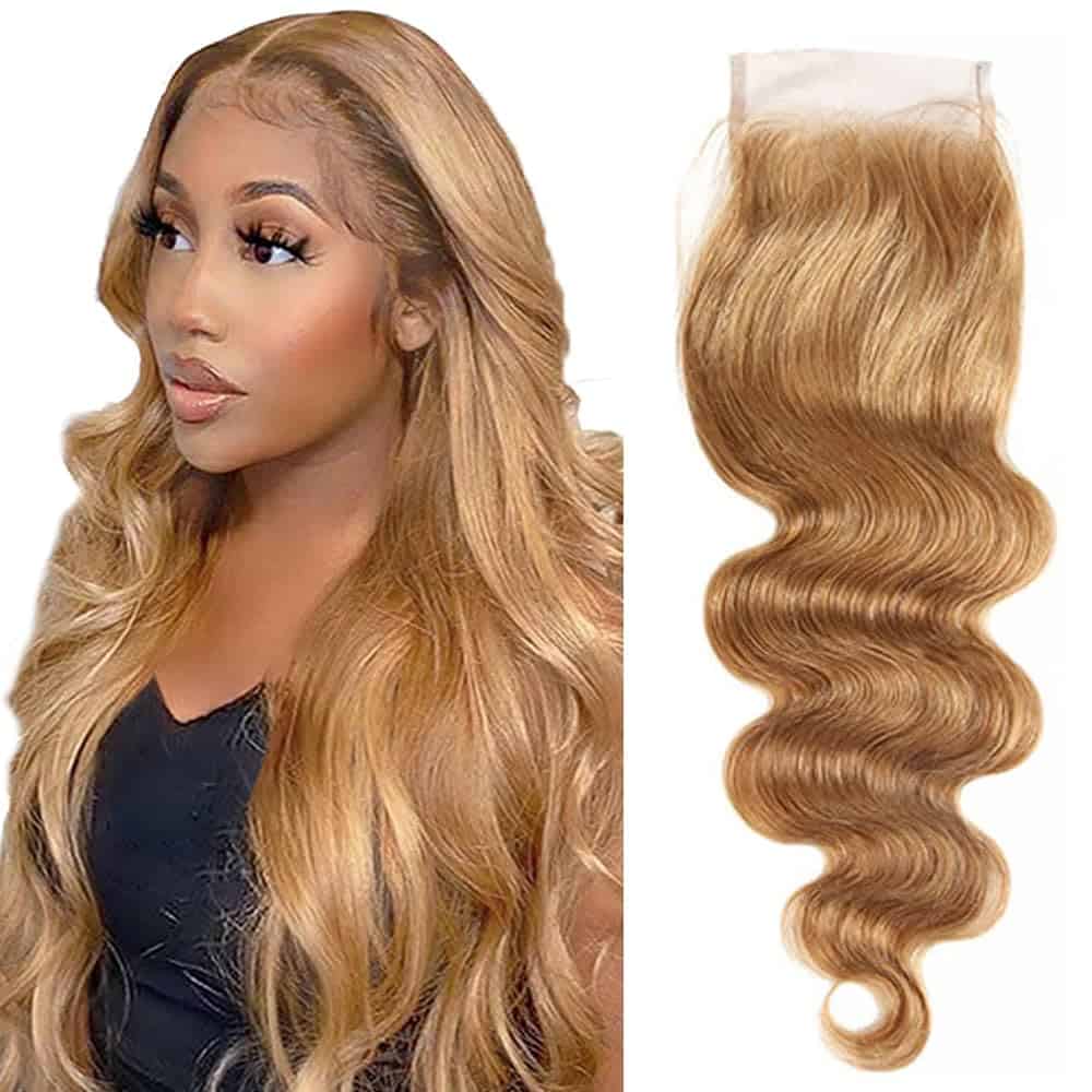 -#27 Color 4x4 HD Lace Closure Body Wave